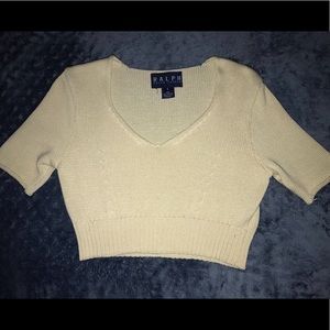 Ralph Lauren cropped sweater